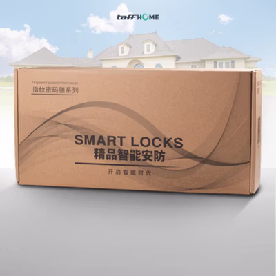 TaffHOME Smart Door Lock Bluetooth Password Fingerprint Card TTLock - S203 - Black — gambar 5