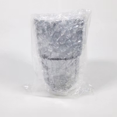 COCKTAIL GEEK Gelas Kaca Aesthetic Kopi Teh Vertical Stripe Glass 355ml - CG201 - Dark Gray — gambar 5