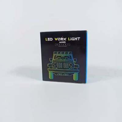 DXZ Lampu Sorot Tembak Mobil LED Floodlight Cool White 6500K IP65 21W Round - DX21 - Black — gambar 5