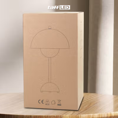 TaffLED Lampu Meja Hias LED Dimmable Modern Mushroom 3 Color 3W - LM39 - White — gambar 5