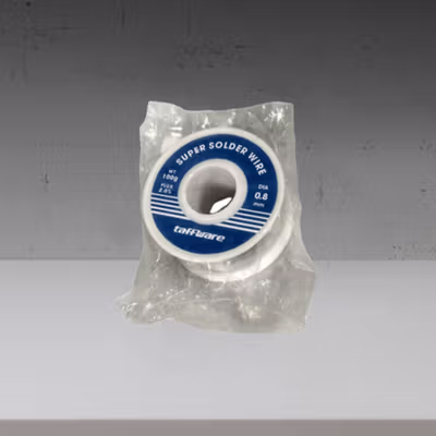 Taffware Kawat Timah Solder Sn35/Pb65 100 g 0.8mm - B-2 - No Color — gambar 5