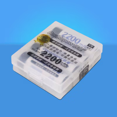 Doublepow Baterai Isi Ulang AA Ni-MH Button Top 2200mAh 1.2V 4 PCS - DP-AA780 - White — gambar 5