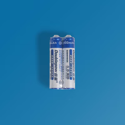 Doublepow Baterai Isi Ulang AAA Ni-MH Button Top 900mAh 1.2V 2 PCS - No Color — gambar 5