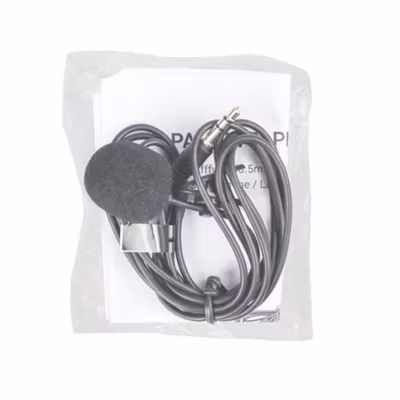 TaffSTUDIO 3.5mm Microphone Clip for Smartphone Laptop Tablet 150cm - SR-503 - Black — gambar 5