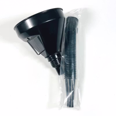 Carzkool Nozzle Corong Minyak Bensin Wide Funnel 13.5cm dengan Selang - CK888 - Black — gambar 5
