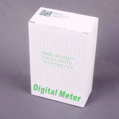 TaffSTUDIO Digital Laser Photo Tachometer LCD 2.5-99999 RPM - DT-2234C+ - Black — gambar 5