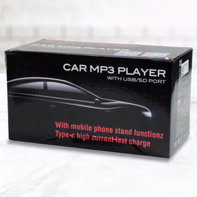 Taffware Tape Mobil MP3 Player Bluetooth USB ISO with Phone Holder - HL82 - Black — gambar 5