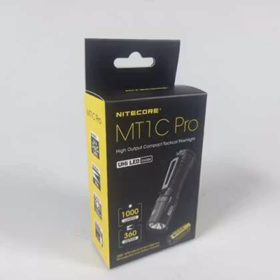NITECORE Senter LED UHi 20 Tactical Rechargeable IP68 1000 Lumens - MT1C PRO - Black — gambar 5