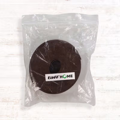 TaffHOME Lis Pintu Penghalang Debu Door Seal Strip Silicone TPE 25mmx5M - EACC25 - Brown — gambar 5