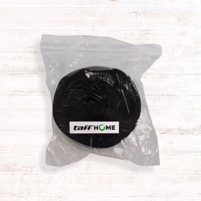 TaffHOME Lis Pintu Penghalang Debu Door Seal Strip Silicone TPE 35mmx5M - EACC25 - Black — gambar 5