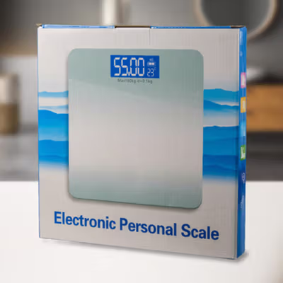 Taffware Digipounds Timbangan Badan Digital Scale Battery 180kg - SC-12 - Black — gambar 5