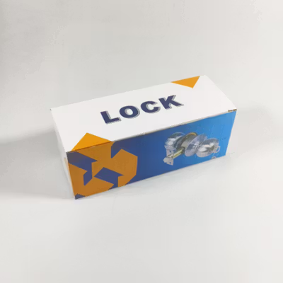 AXAU Kunci Handle Bulat Putar Pintu Kamar Mandi Bathroom Knob Lock - 5831 - Silver — gambar 5