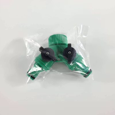 Houseware Splitter Y Konektor Keran Air 2 Cabang Taman 3/4 Inch - HSR-34 - Green — gambar 5