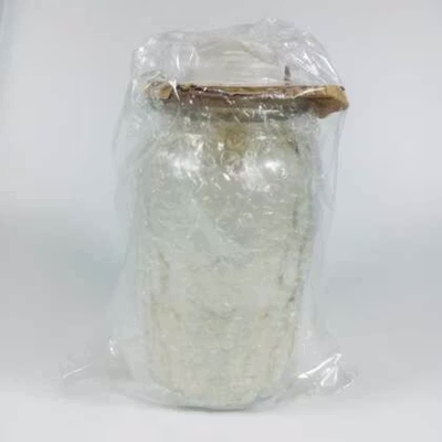 One Two Cups Toples Kaca Penyimpanan Makanan Kedap Udara 1.35L Grid - GFS138 - Brown — gambar 5
