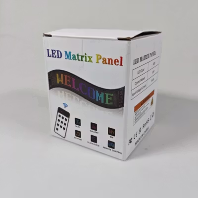 RYDOX LED Matrix Panel Bluetooth Colorful Display Kit 5V 37.2x9cm - RD1664 - Black — gambar 5