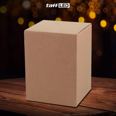 TaffLED Lampu Taman Hias Lentera Solar Power Waterproof Warm White - EM301 - Black — gambar 5