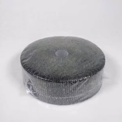 AKAPOV Lakban Peredam Panas Knalpot 1.5mm Exhaust Wrap 15M 50mm - KP15 - Black — gambar 5