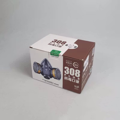 ASL Masker Gas Respirator Lab Mask Anti Virus Half Face 308 Plus - SF02 - No Color — gambar 5
