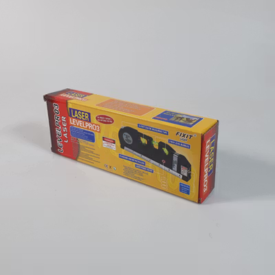 Taffware LEVELPRO3 Penggaris Laser 250cm dengan Waterpass - TL243 - Black — gambar 5