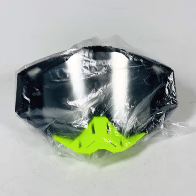 TaffSPORT Kacamata Helm Motor Goggles UV400 Protection Windproof Reflective - UV400 - Black/Green — gambar 5