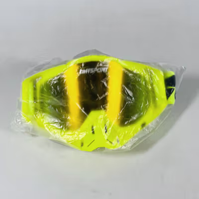 TaffSPORT Kacamata Helm Motor Goggles UV400 Protection Windproof Reflective - UV400 - Yellow — gambar 5