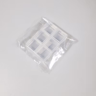 Kotak Perhiasan Aksesoris Plastic Storage Jewelry Box 6 Grid 1 PCS - HK6 - Transparent — gambar 5