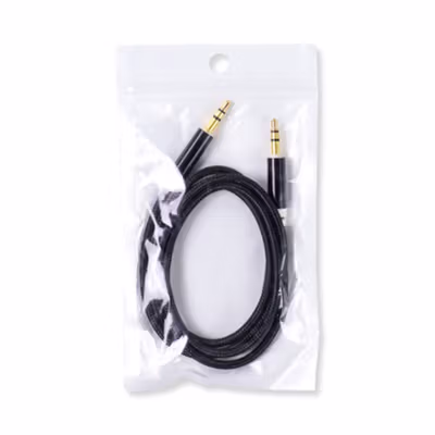 HiFi Kabel Audio Beats AUX Gold Plated 3.5mm to 3.5mm 1M - Black — gambar 5