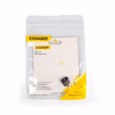 ESSAGER Bluetooth Receiver Adapter 5.1 USB Dongle Low Latency - EBTMQ-XK01 - Black — gambar 5