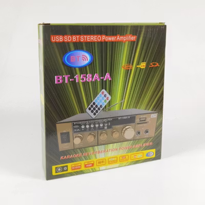 TELI Audio Amplifier Bluetooth Record Loop Playback 12V/220V - BT-158A-A - Brown — gambar 5