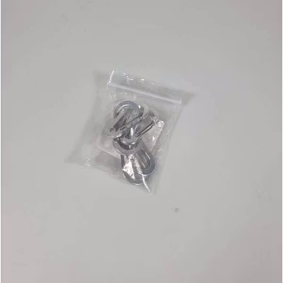 ACOMS Gantungan Carabiner Aluminium Alloy Snap Clip Lock 6 PCS - CC1 - Silver — gambar 5