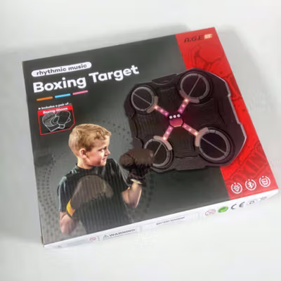 ELBOKERO Mesin Latihan Tinju Music Bluetooth Boxing Training Wall - EL04 - Black — gambar 5