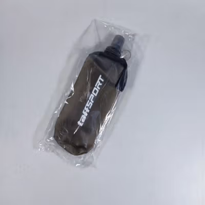 TaffSPORT Botol Minum Lipat Soft Flask Foldable Bottle Water TPU 500ml - TFG-50 - Dark Gray — gambar 5