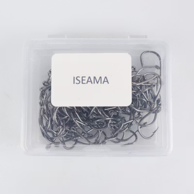TaffSPORT Kail Pancing Ikan Barbed Fishing Hook Carbon Steel 100 PCS No 5 - IS300 - Black — gambar 5
