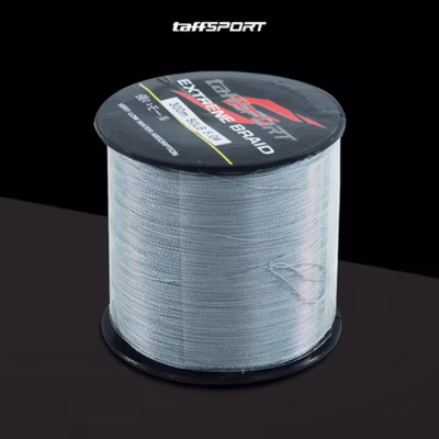 TaffSPORT Senar Benang Tali Pancing Extreme Braid 5.0 300M - FM-PEL - Gray — gambar 5