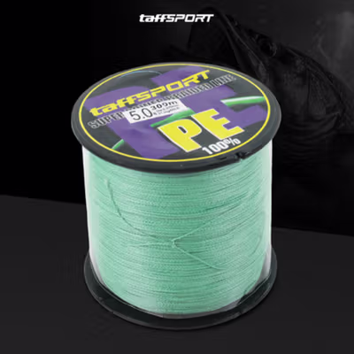 TaffSPORT Senar Tali Benang Pancing Fishing Line PE Braided 300M 5.0 - TF102 - Green — gambar 5