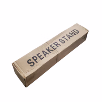 TaffSTUDIO Floor Tripod Stand Speaker Audio System 1.2M - CZS60100 - Black — gambar 5