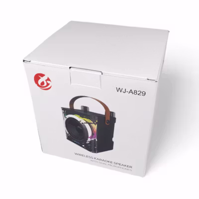 COLSUR Speaker Bluetooth Portable Karaoke with Wireless Microphone - wj-A829 - Black — gambar 5