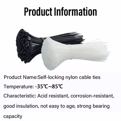 TaffGUARD Kabel Ties Nilon Cable Organizer Heatproof 3x100mm 1000 PCS - LW31 - Black — gambar 5