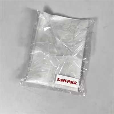 TaffPACK Kantong Plastik Travel Ziplock Pouch 1 PCS 35x45cm - LIN3S - Matte Transparant — gambar 5
