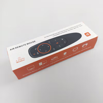 AVATTO Air Mouse Wireless 2.4GHz 6 Axis Voice Remote Control - G10 - Black — gambar 5
