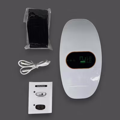 AUSEK Alat Pijat Elektrik Sabuk Getar Pelangsing Massager - NJR-719 - White — gambar 5